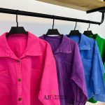 شومیز کتان پاییزه - تصویر 2