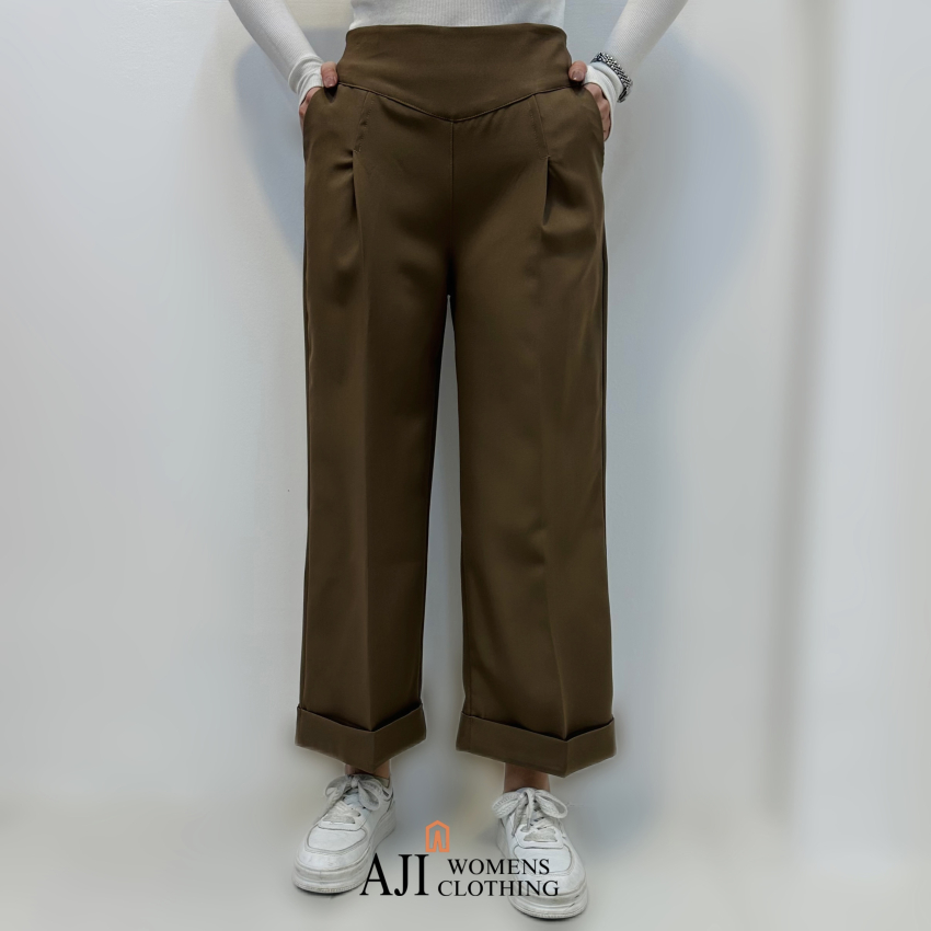 پاکتی ۲ شلوار پارچه ای بگ پاکتی - تصویر 1