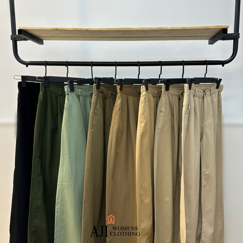 20250306_202341_1670772337 شلوار کتان نیم بگ - تصویر 1