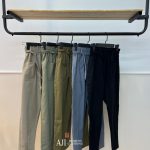 شلوار مام کتان فول کش