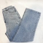 شلوار جین نیم بگ - تصویر 4