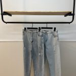 شلوار جین نیم بگ