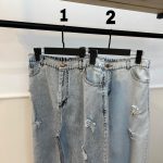 شلوار جین نیم بگ - تصویر 2