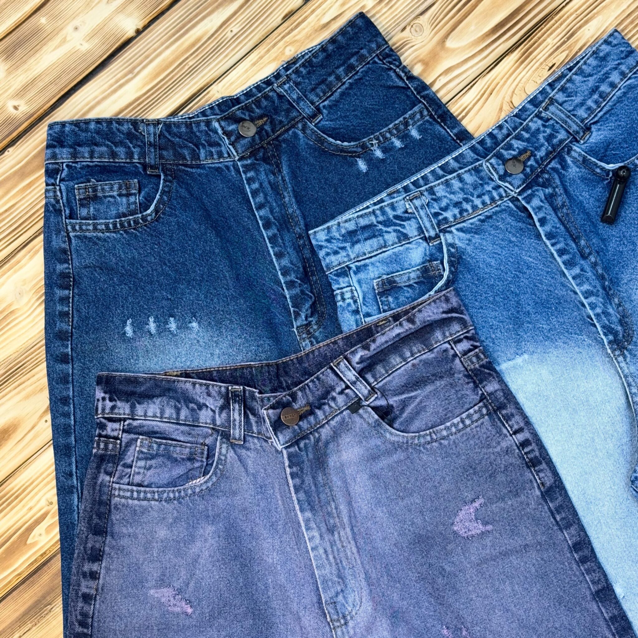 واید 2 شلوار واید جین - تصویر 1