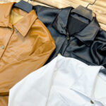 کت کراپ چرم