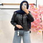 کت کراپ چرم - تصویر 2