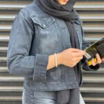 کت جین ذغالی