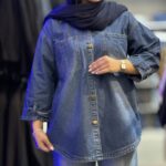 شومیز جین کاغذی - تصویر 3